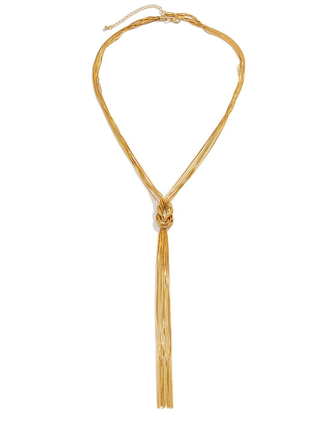 Gold-Plated Layered Necklace