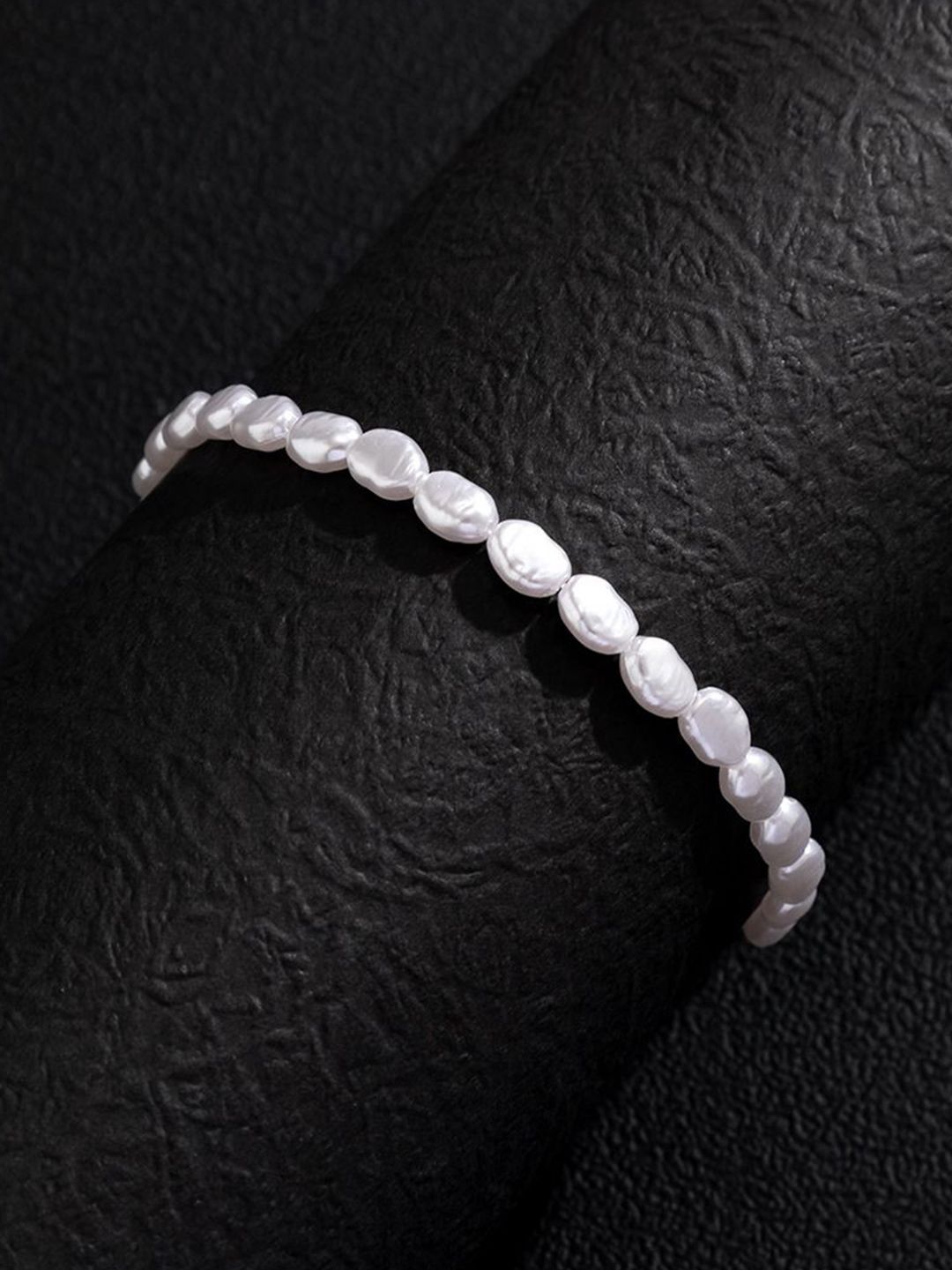 Men Silver-Plated Link Bracelet