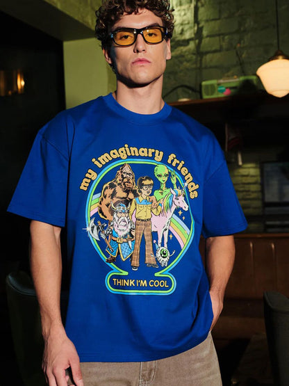 Men Graphic Printed T-shirt