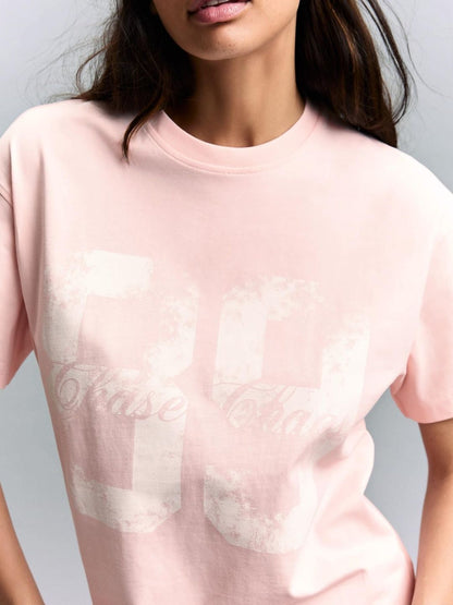 Typography Printed Cotton T-shirt