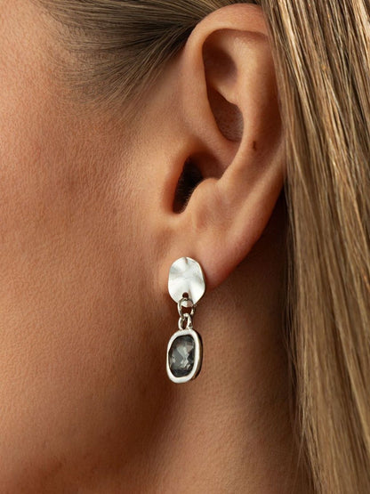 Square Drop Earrings
