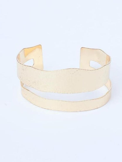 SALTY Women Stainless Steel Giggles Cuff Bracelet