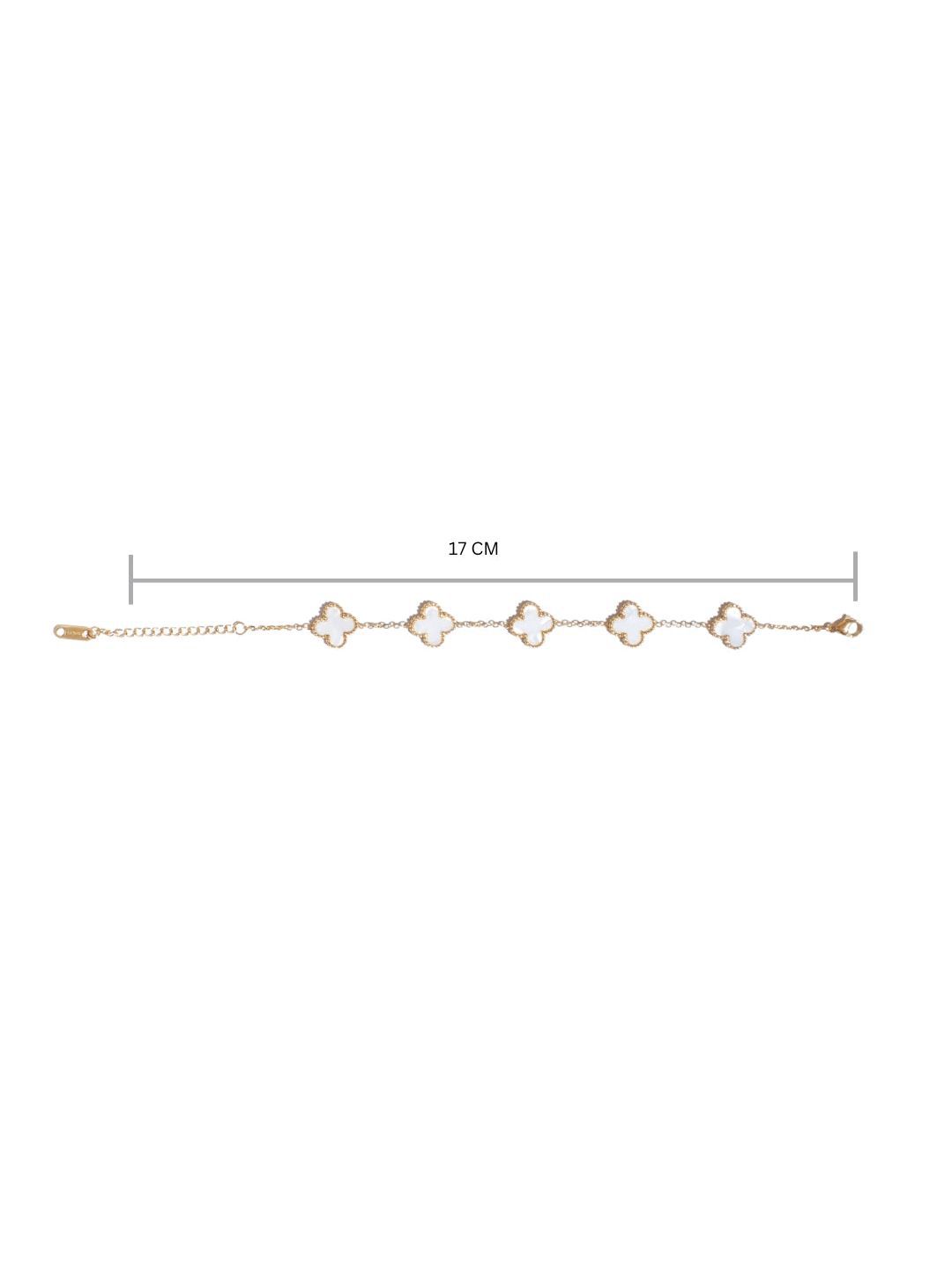 SALTY Pack of 2 Women Victorian White Bracelet