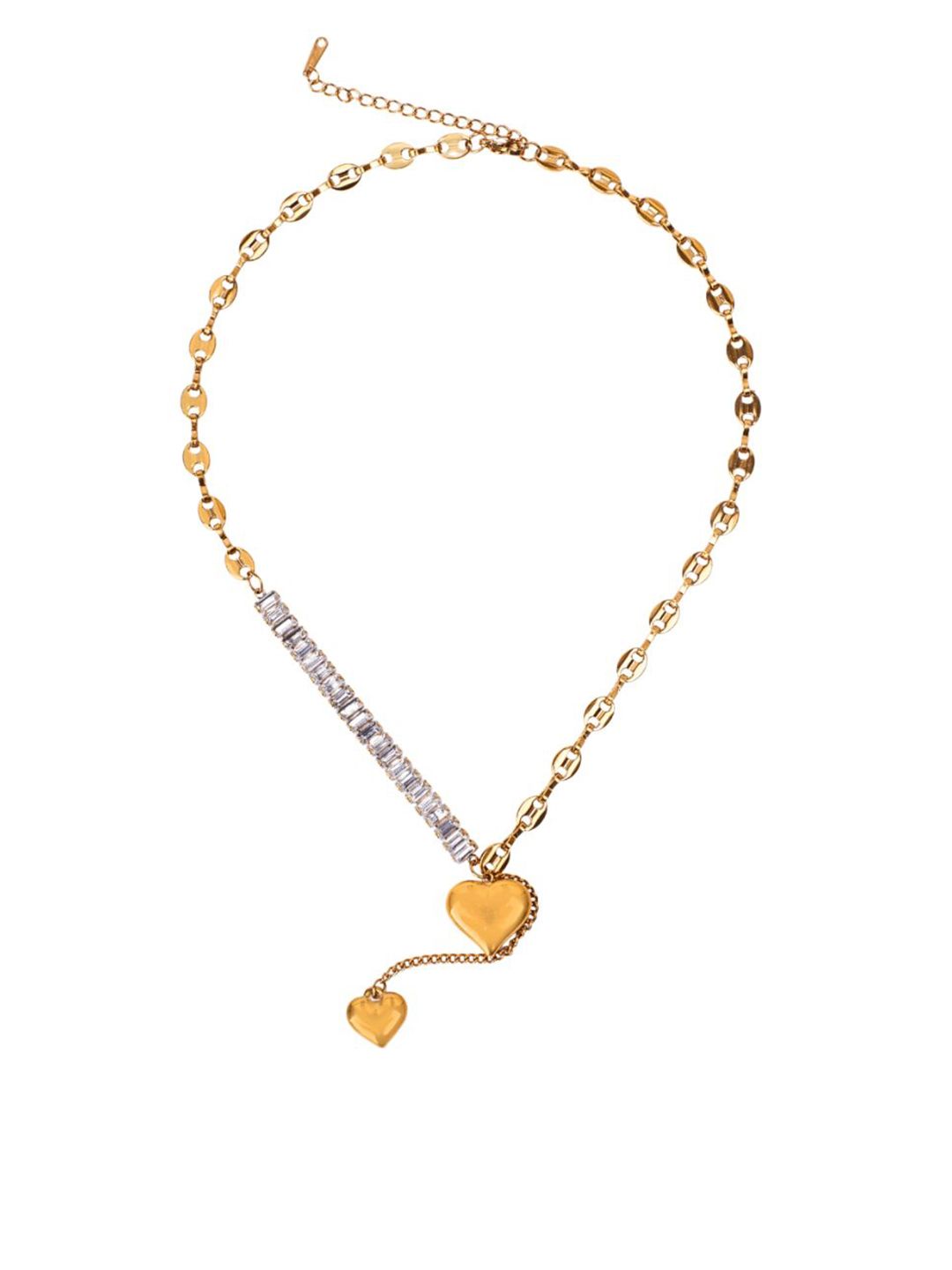 SALTY Artificial Stones Studded Necklace
