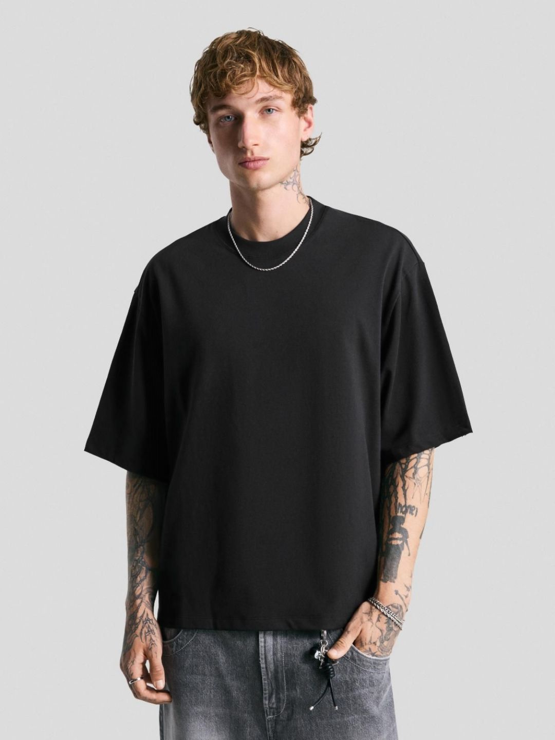 Short sleeve plush T-shirt