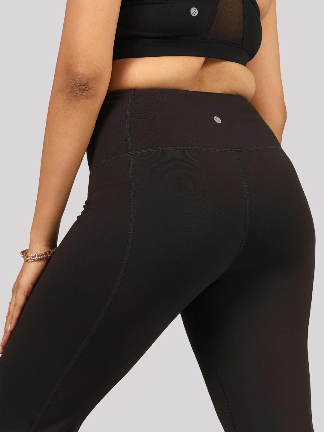 Women Flared High-Rise Trousers