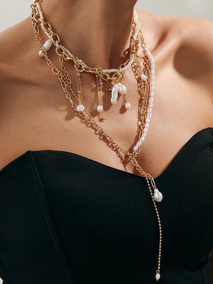 Gold-Plated Handcrafted Necklace
