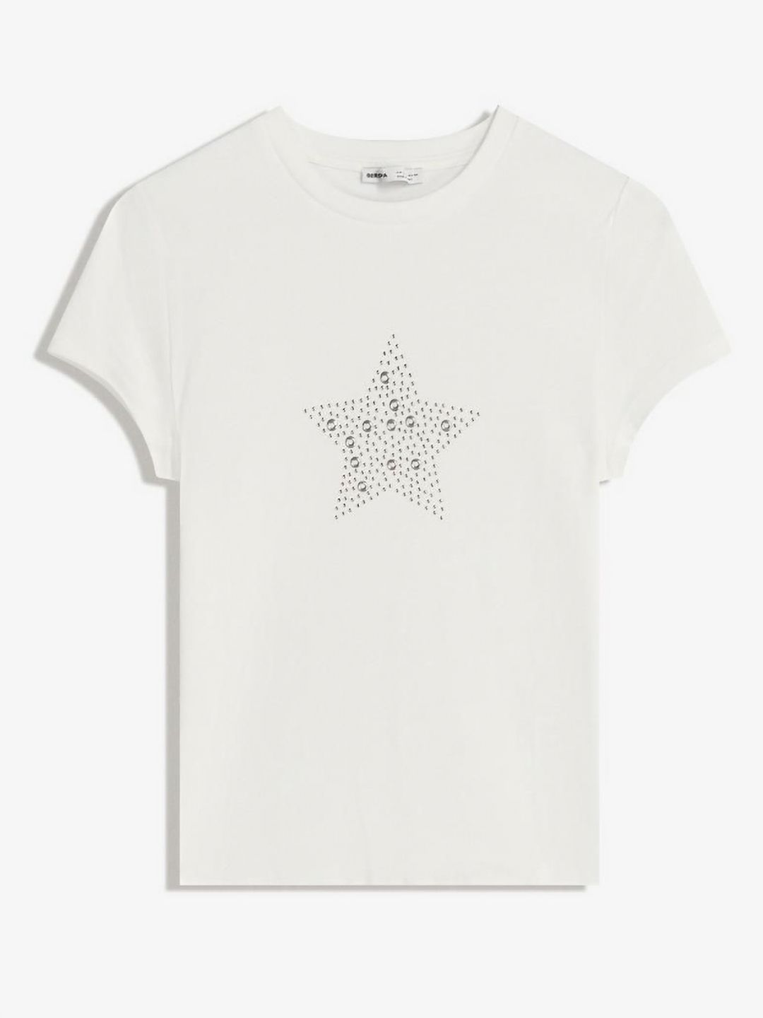 Short sleeve T-shirt with studs