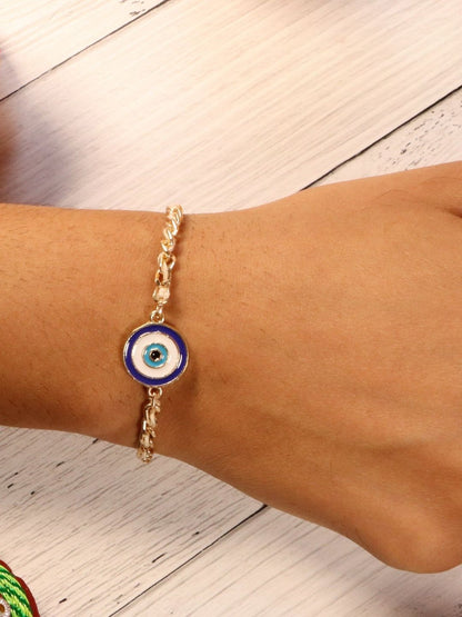 SALTY Pack of 2 Women Suraksha Painted Rakhi