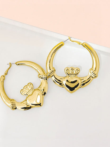 Circular Hoop Earrings