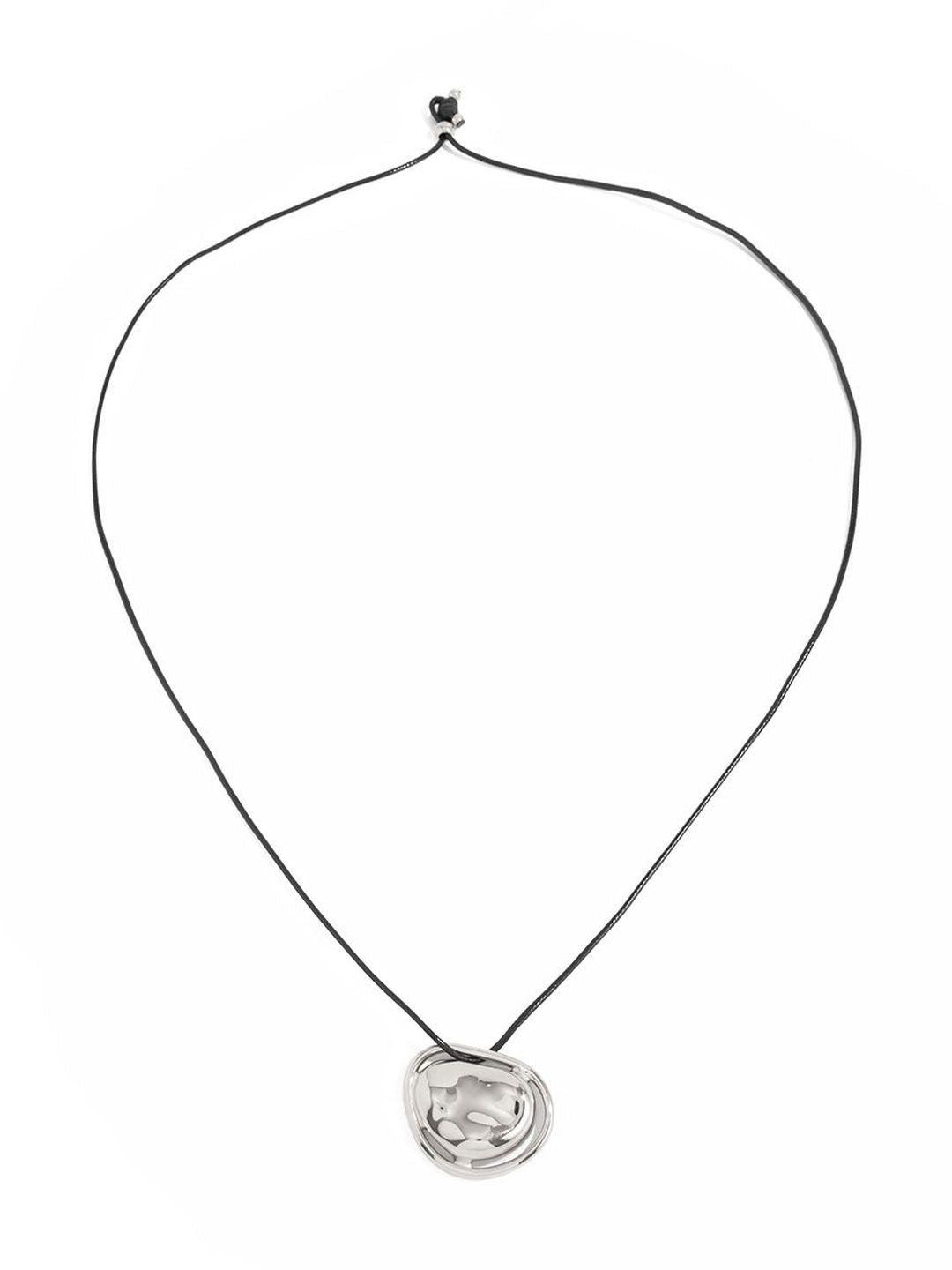 Silver-Plated Enamelled Necklace