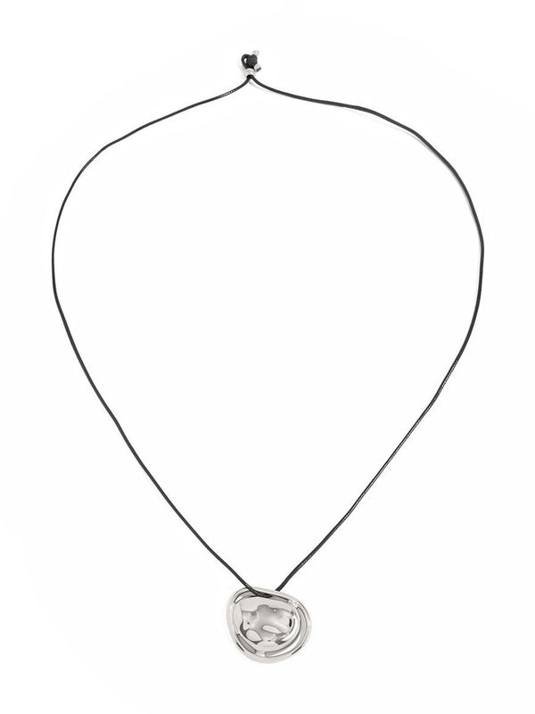 Silver-Plated Enamelled Necklace