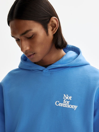 Loose Fit Motif-Detail Hoodie
