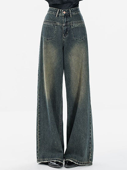 Women Relaxed Fit Heavy Fade Jeans