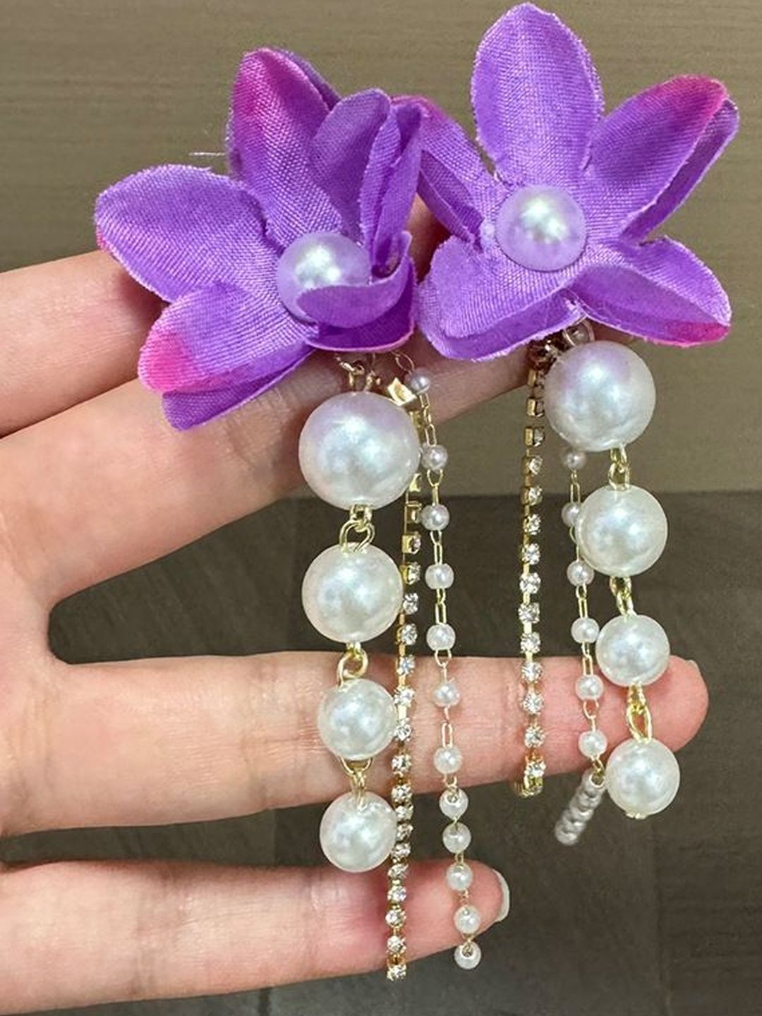 Floral Drop Earrings