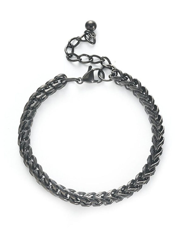 Men Handcrafted Copper-Plated Armlet Bracelet