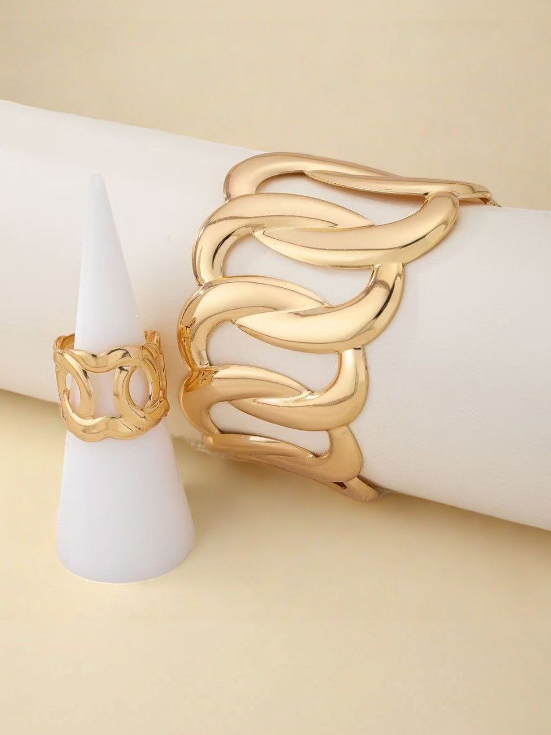 Gold-Plated Jewellery Set
