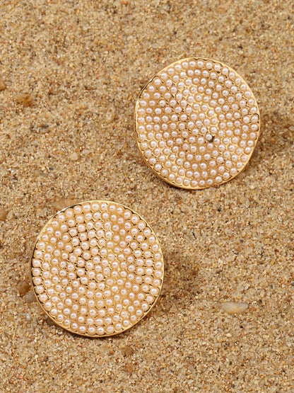SALTY Grandeurs Luxury Circular Studs