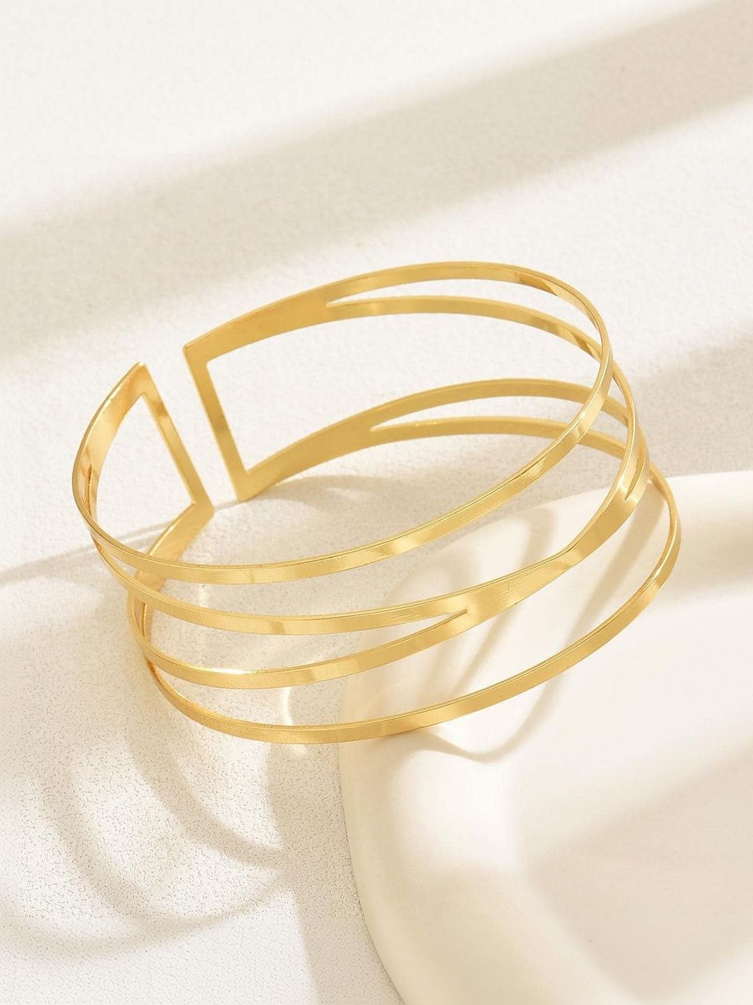 Women Gold-Plated Armlet Bracelet