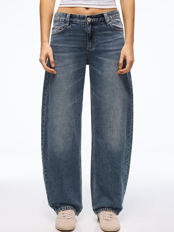 Women Baggy barrel jeans