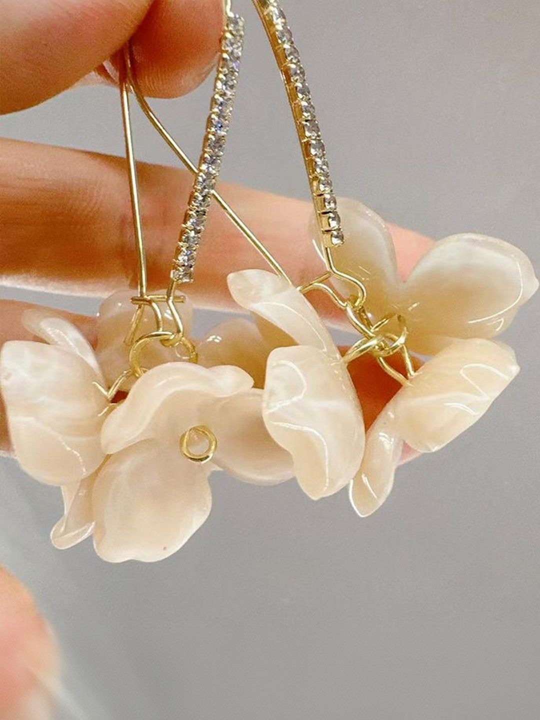 Floral Drop Earrings