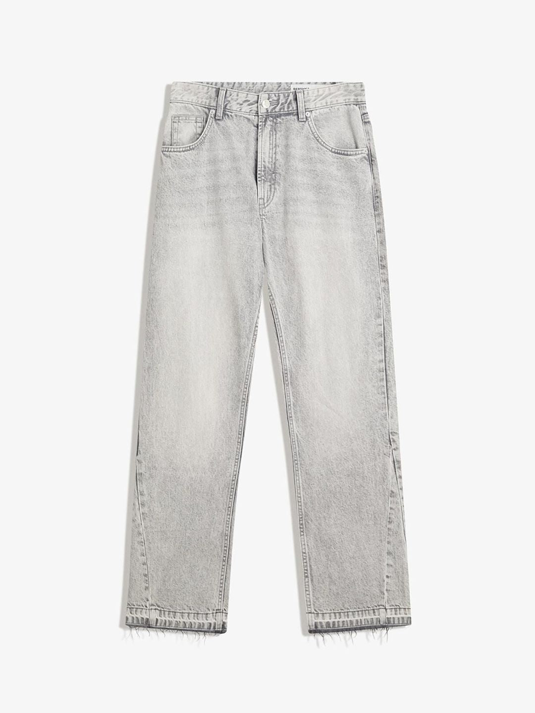 Straight-fit flared jeans