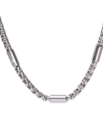 SALTY Stainless Steel Molten Necklace