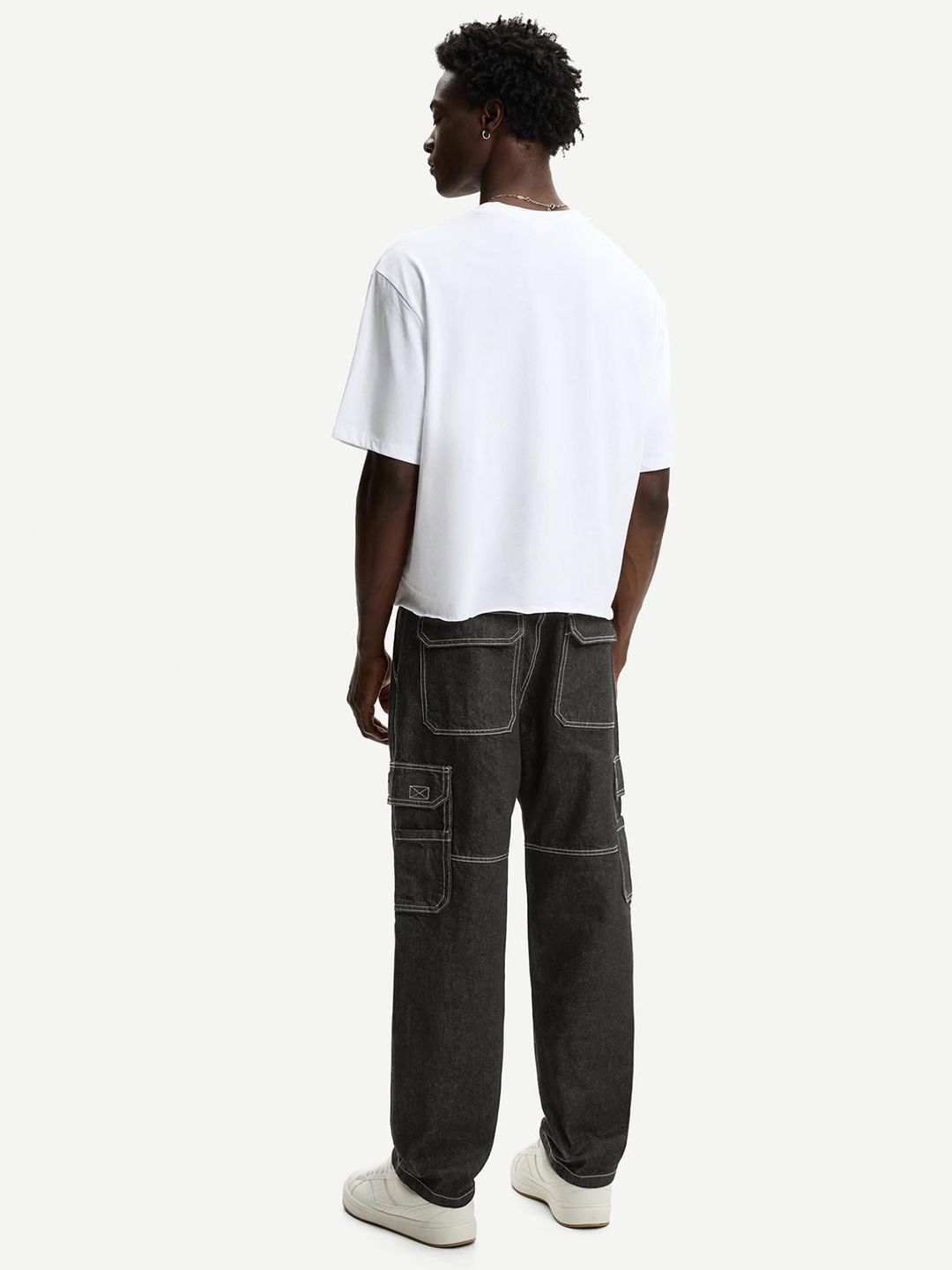 Men Baggy Cargo Jeans