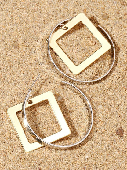 SALTY Dainty Contemporary Drop Earrings