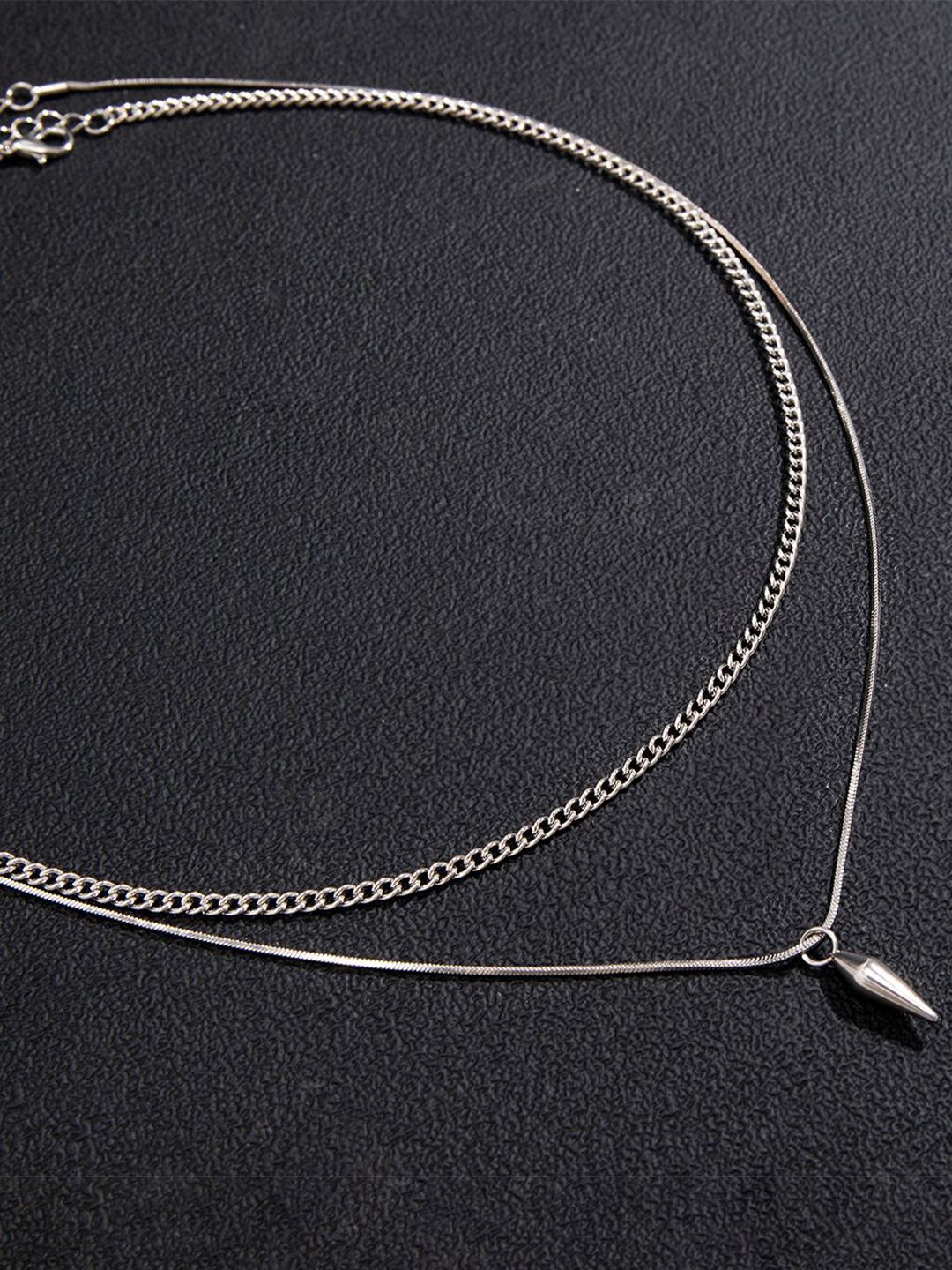 Silver-Plated Minimal Necklace