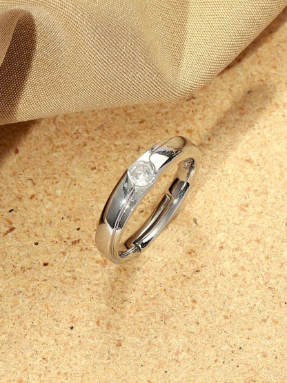 SALTY Pack of 2 Women Crystal Bliss Delicate Ring