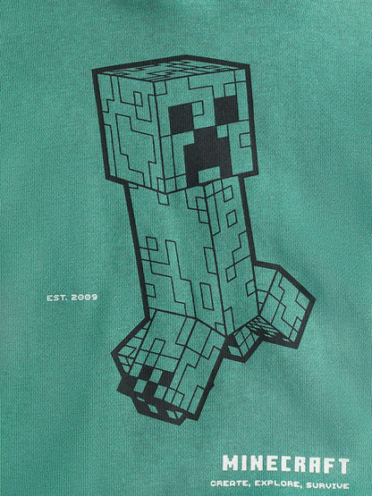 Print-Motif Hoodie