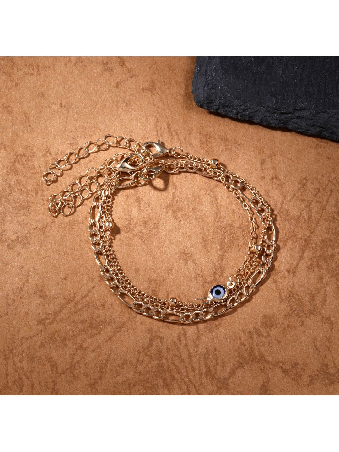 SALTY Women 3 Charm Bracelet