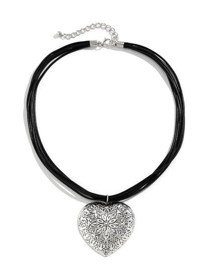 Silver-Plated Layered Chain