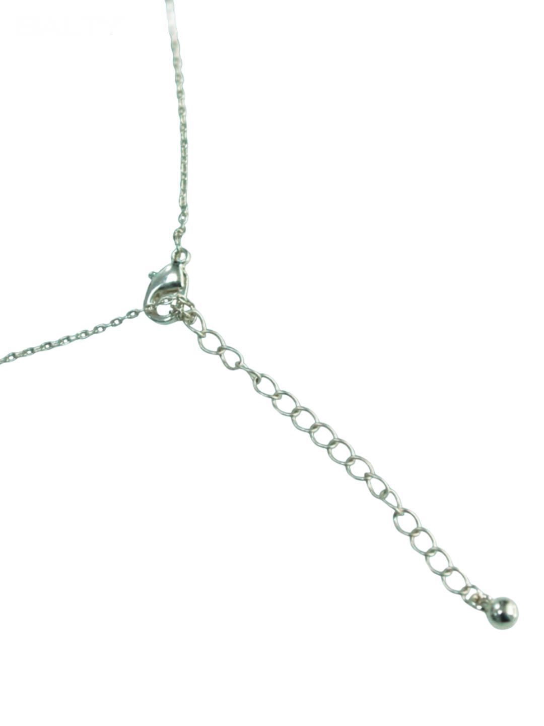 SALTY Stainless Steel Quirky Quasar Openable Silver Pendant Chain