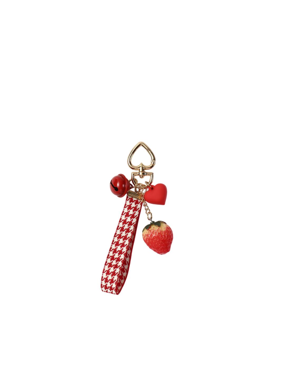 SALTY Hearts & Starwberry Purse Charm