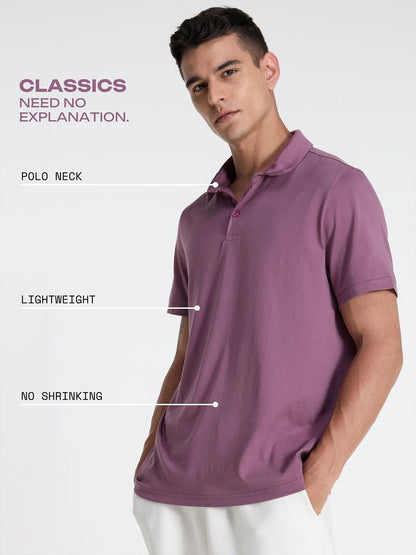 Thistle Supima Polo T-shirt