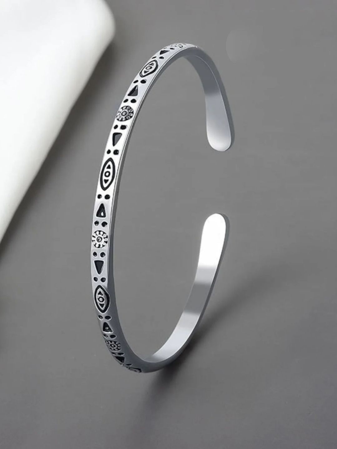 SALTY Pack of 2 Men Tarazwa Silver Cuff