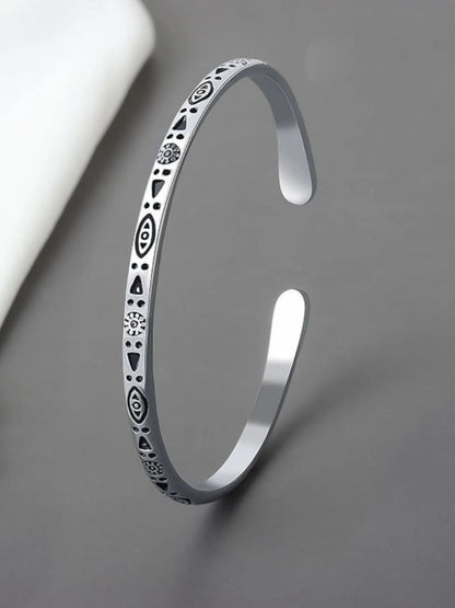 SALTY Pack of 2 Men Tarazwa Silver Cuff