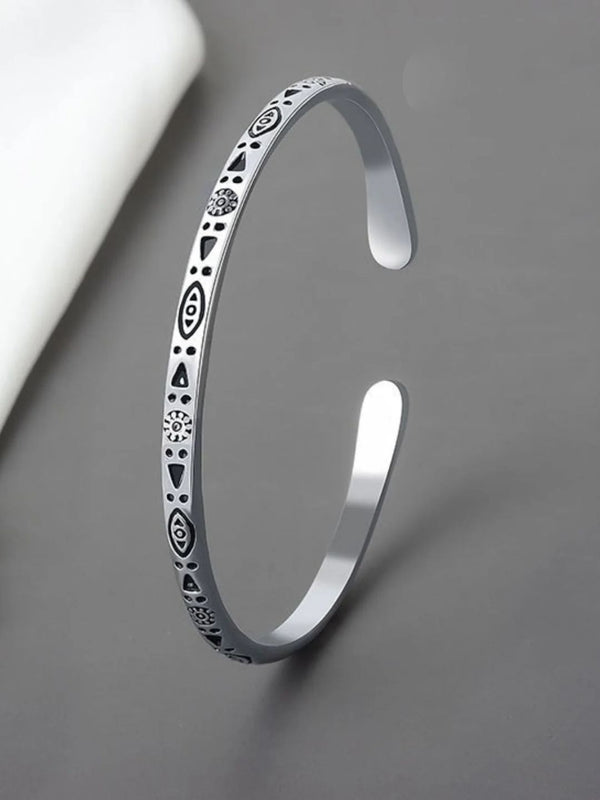 SALTY Pack of 2 Men Tarazwa Silver Cuff