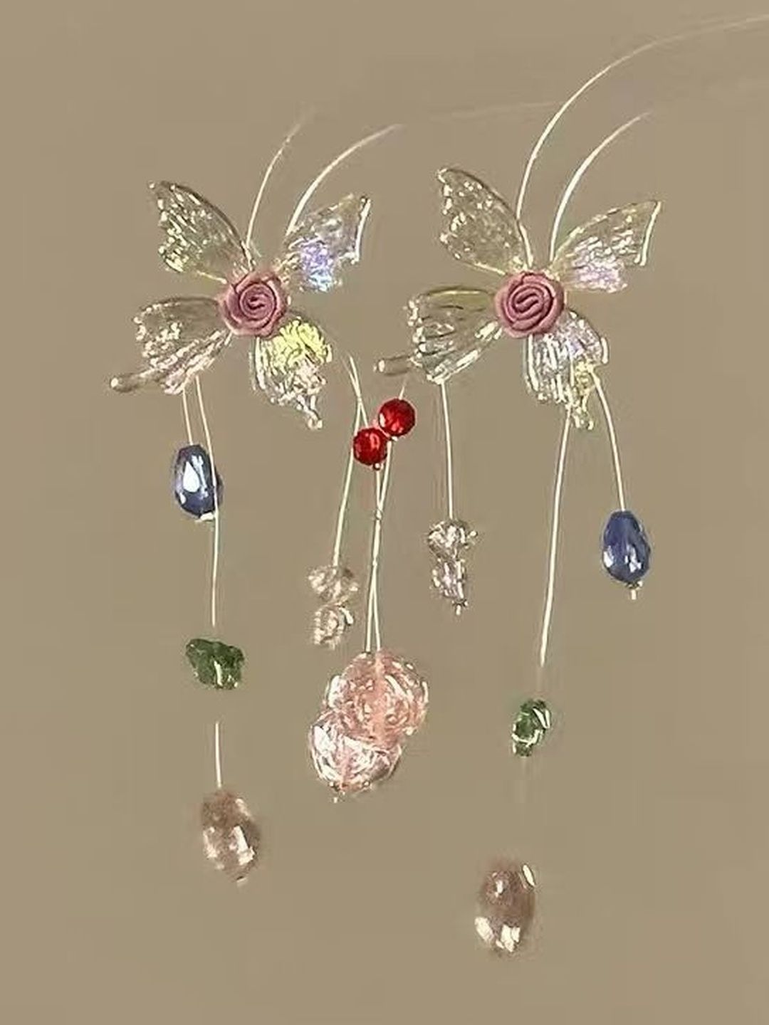 Floral Drop Earrings