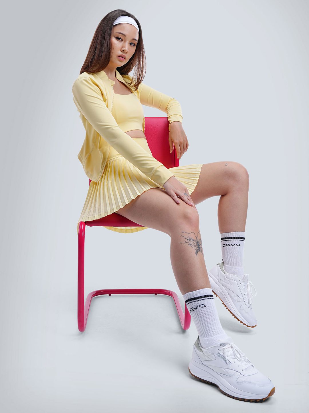 Butter Yellow Sculptor Jacket