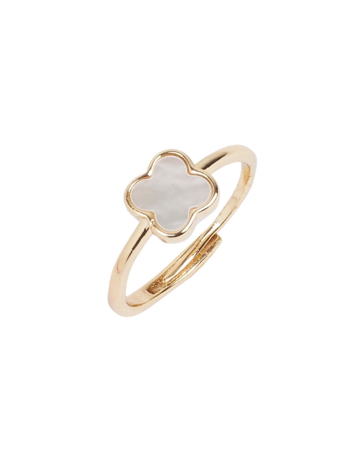 SALTY Gold-Plated Finger Ring