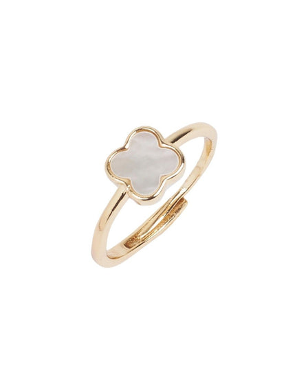 SALTY Gold-Plated Finger Ring