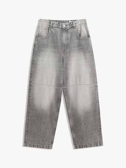 Men Regular Fit Mid-Rise Light Fade Jeans