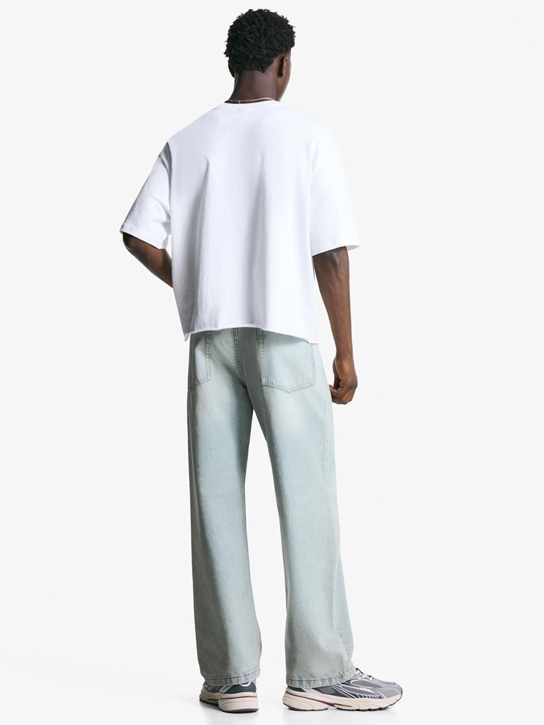 Pure Cotton Baggy Jeans