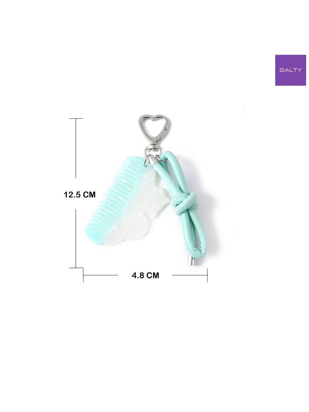 SALTY Mini Cat Comb Bag Charm