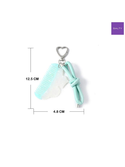 SALTY Mini Cat Comb Bag Charm