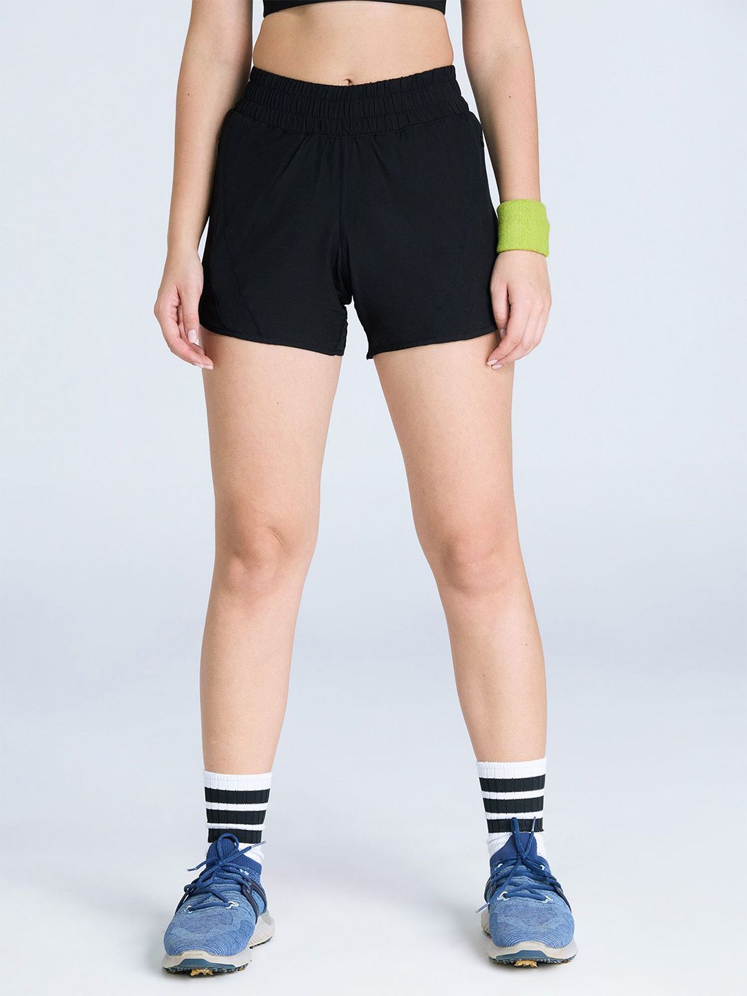 Black Sprint Shorts - Lined