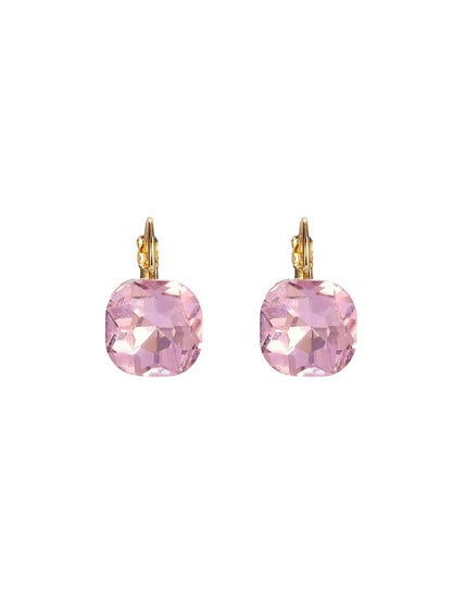 SALTY Valentines Day Vibrant Stone Chic Contemporary Studs Earrings